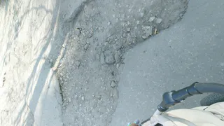 В потемках по ухабам: на Тимуровцев не работает уличное освещение