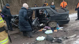 В Рязанской области произошло серьезное ДТП на трассе