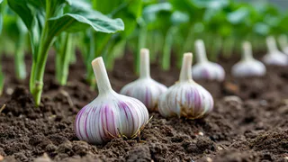 После схода снега чесноку - первым делом: многие забывают про эту важную подкормку и теряют большую часть урожая