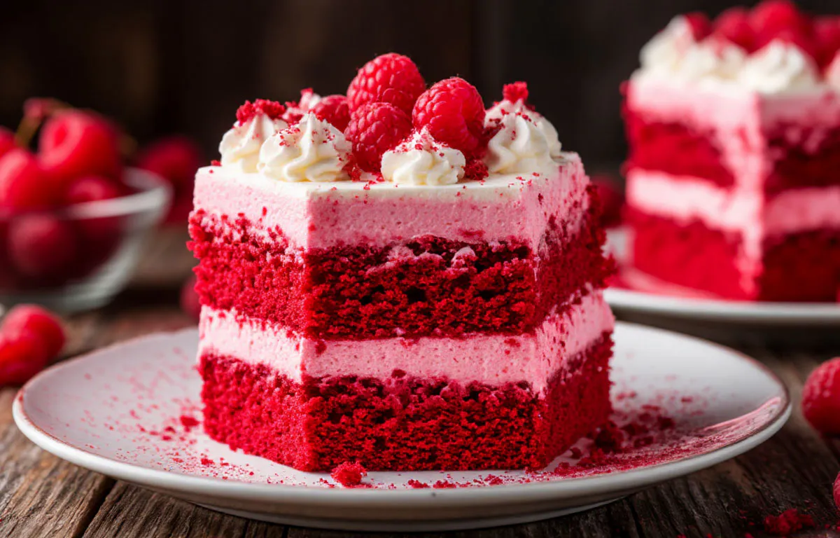 Красный бархатный торт: рецепт нежного десерта с ярким вкусом