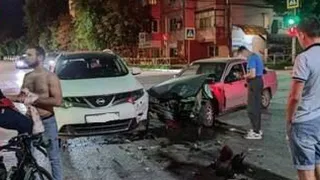 В Рязани произошло жесткое ДТП с легковыми машинами