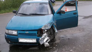 ДТП в Касимове: авто перевернулось с двумя непристегнутыми детьми