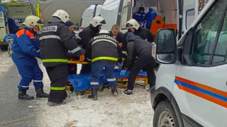 В Камешковском округе в ДТП с пассажирской газелью и фурой пострадали пять человек