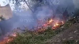 На улице Зубковой вспыхнул мусор