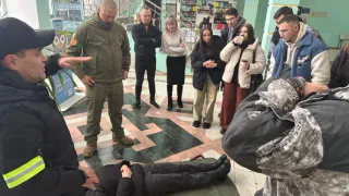 Практическое занятие по поиску пропавших прошло в Чувашии для студентов