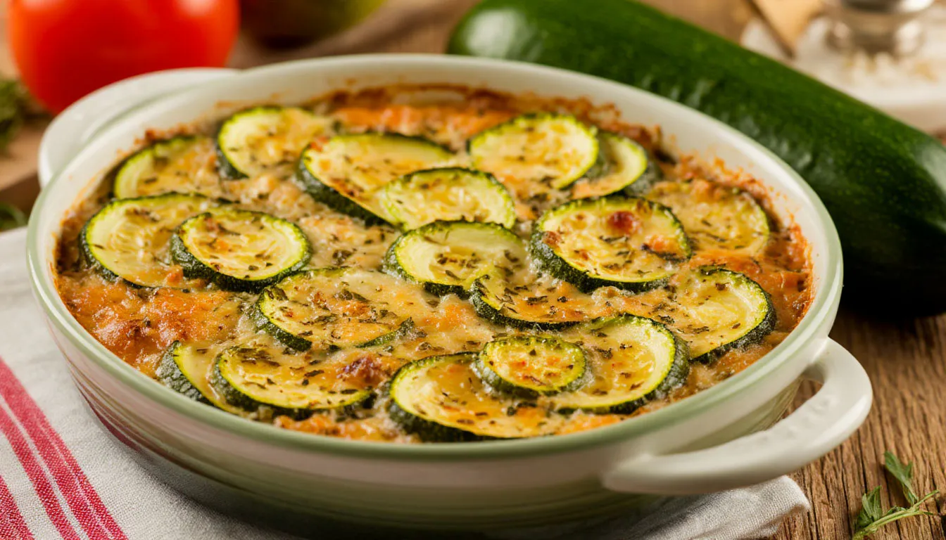 Каждый день готовлю эту шикарную запеканку из кабачков — получается вкуснее пиццы: одного кусочка всем мало