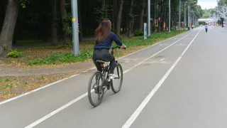 350 метров счастья: тест-драйв велодорожки в лесопарке от Pro Города