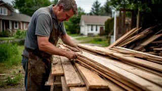 Доски, которые не гниют 100 лет: забытый дедовский способ обработки, который не сравнится с современной химией