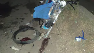 В селе Мушковатово два мотоцикла столкнулись лоб в лоб