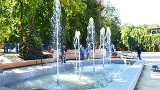 В пензенском парке имени Белинского запустили новый фонтан