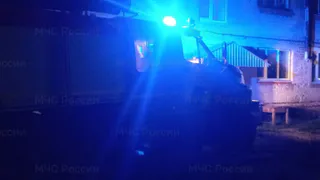 В Муроме при пожаре в многоквартирном доме спасены двое детей