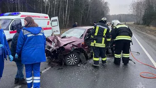 В Гусь-Хрустальном районе столкнулись две машины