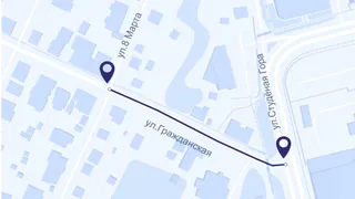 Во Владимире на улице Гражданской перекроют движение до конца сентября