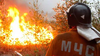 В Спасском районе Рязанской области на пожаре скончался 44-летний мужчина