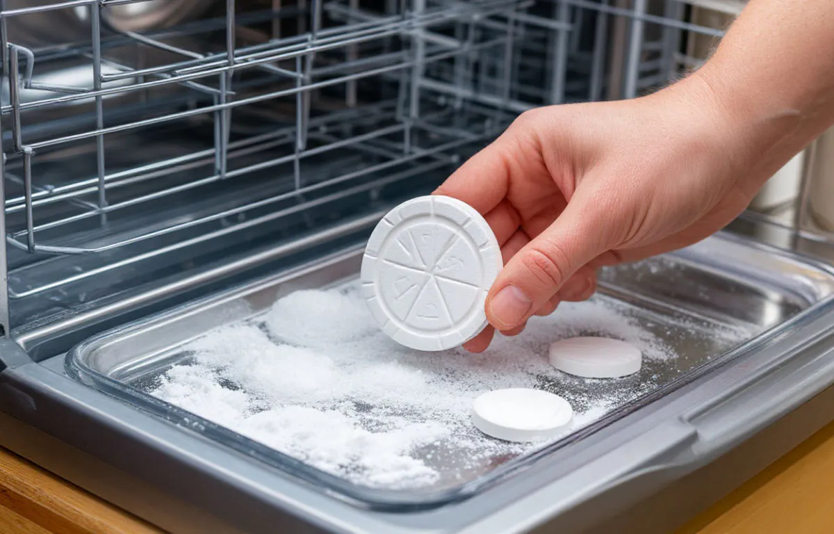 Кладу в посудомойку таблетку аспирина вместо дорогой химии: даже застарелый жир исчезает без следа, проверено не раз