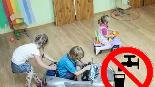 В детских садах и школах: в Дашково-Песочне отключили воду