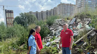 В Чебоксарах обнаружили свалку в несколько тысяч квадратных метров