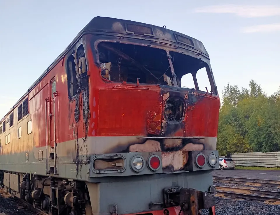 В Сыктывкаре задержали подозреваемого в поджоге локомотива