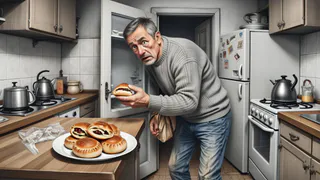 В Набережных Челнах задержан домушник-гурман, обокравший квартиру ради элешей и алкоголя