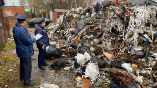Незаконная свалка с химико-токсикологическим ущербом почве обнаружена под Рязанью