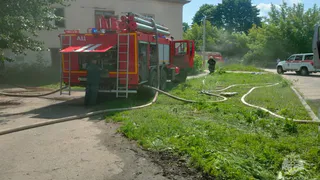 В Муроме пожарные вывели шестерых человек из горящего дома