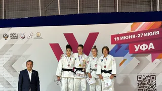 Магнитогорская дзюдоистка завоевала бронзу на Всероссийской летней Универсиаде