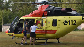 Вертолёт санавиации эвакуировал в Рязань двухлетнего мальчика из Новомичуринска
