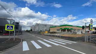 В Коврове отремонтировали дорогу и тротуары на улице Маршала Устинова