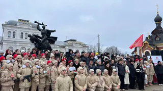 В Александрове почтили память героев на старте Года Защитника Отечества