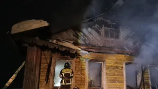 В Коми при пожаре в частном доме погиб 66-летний сельчанин