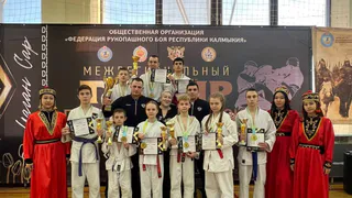 Владимирские рукопашники завоевали 17 медалей на турнире в Калмыкии