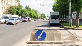 Во Владимире продолжается ремонт улицы Горького