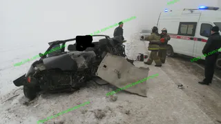 Появились фото с места смертельной аварии в Клепиковском районе