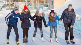 В Нижнекамске прошли зимние игры «Татьянины забавы»