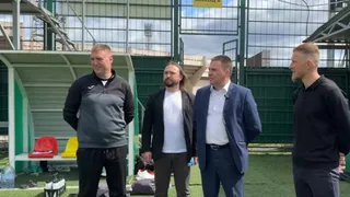 Мэр города побывал на тренировке футбольного клуба «Торпедо-Владимир»