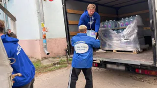 Во Владимире отправили первую партию гуманитарной помощи в Белгородскую область