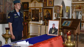 Под Рязанью похоронили погибшего в СВО штурмовика Андрея Бурцева
