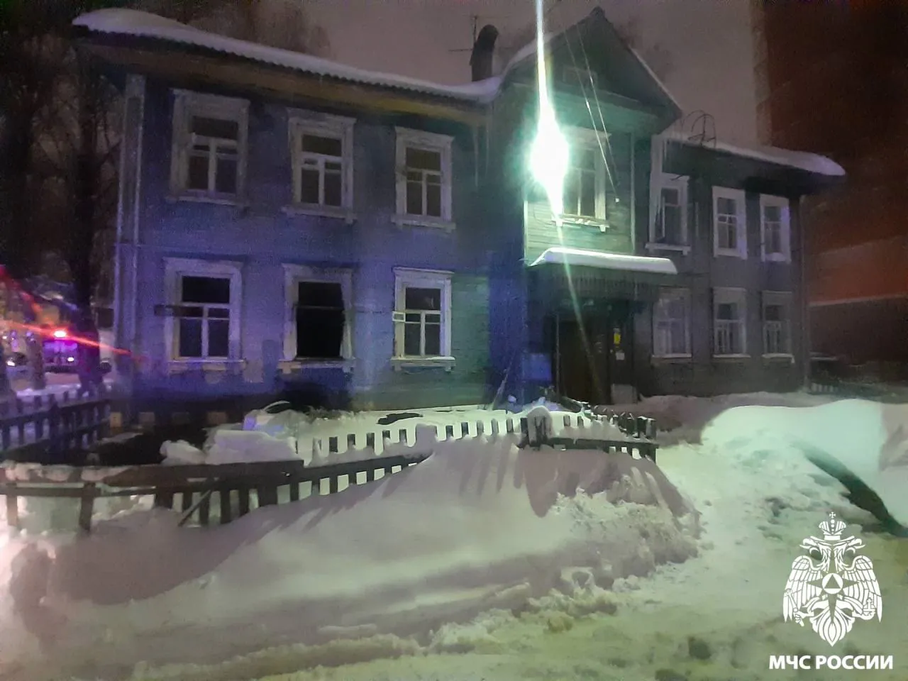В Сыктывкаре из-за неосторожности при курении при пожаре погиб мужчина