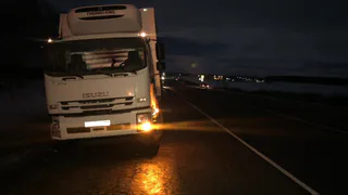 Все живы: в Рязанском районе фура сбила пешехода, а затем врезалась в грузовик