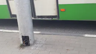 В рязанский автобус из-за несчастного случая прибыла полиция