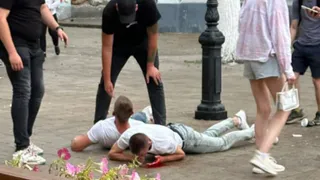 Полиция проверит информацию об окровавленных людях на улице Почтовой в Рязани