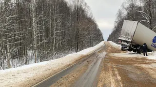 В Муроме девушка за рулем легковушки выехала на встречную полосу и столкнулась с КамАЗом