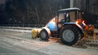 Горадминистрация сообщает о круглосуточной уборке снега в Рязани