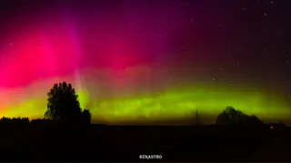 7 мая рязанцы вновь могут увидеть северное сияние