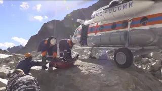 Рязанца спасли в горах Алтая (видео)