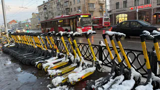 В Рязани появились дорожные знаки для самокатчиков