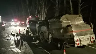 Смертельное ДТП в Рязанской области: двое человек погибли, семь пострадали
