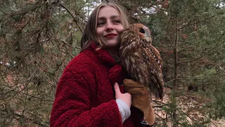 А может быть сова? История о том, как рязанка приручила хищную птицу