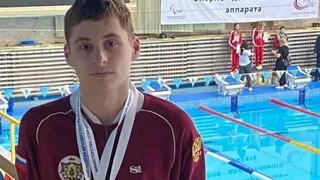 Рязанский спортсмен завоевал медаль на Первенстве России по плаванию