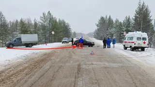 Два водителя спровоцировали серьезные аварии на заснеженных дорогах Коми